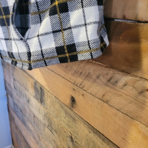 SALE-Christopher & Banks women's plaid cottage grandma zippered vest size large - Picture 7 of 11